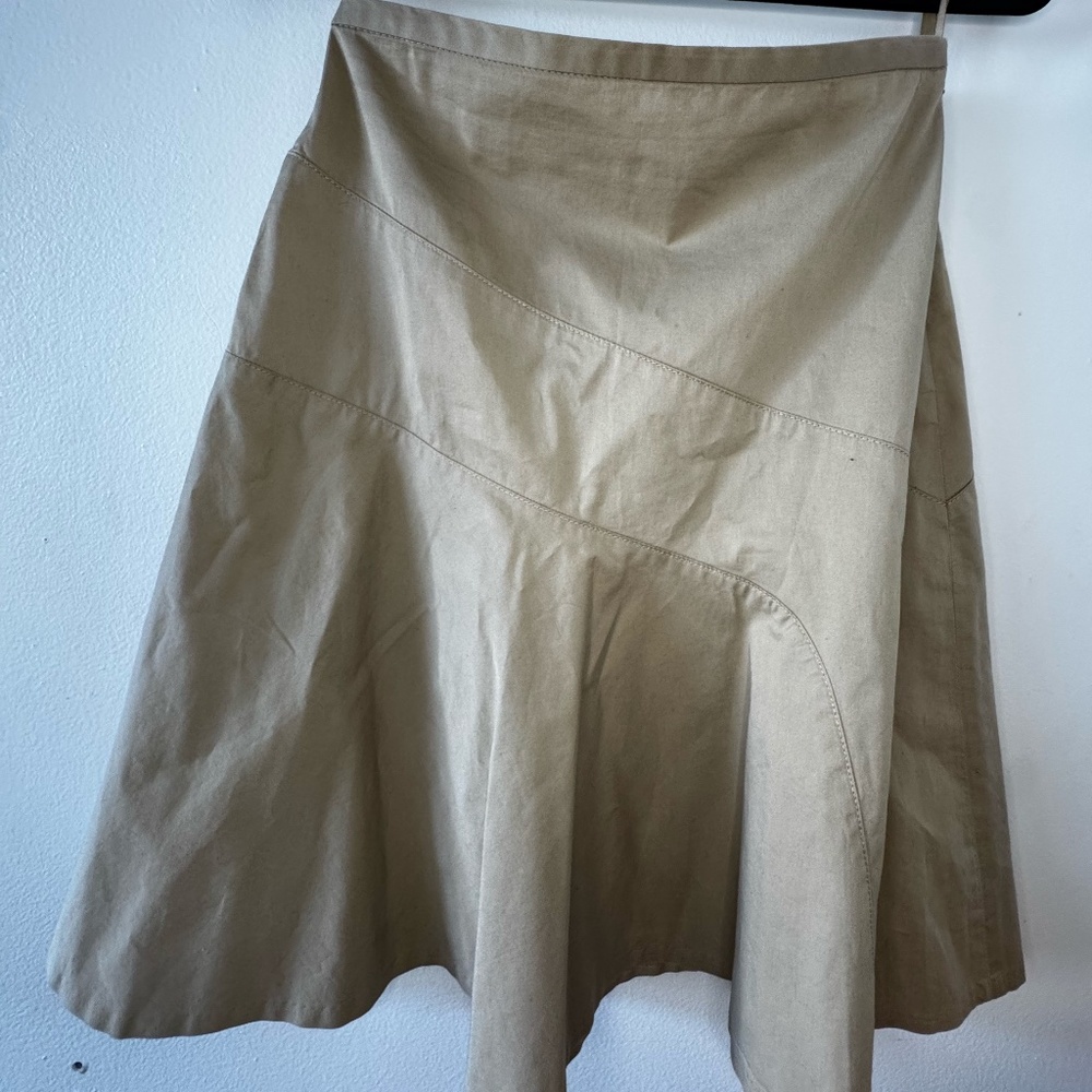GAP Beige Midi Skirt – Size M